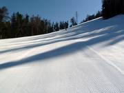 Very good slope grooming