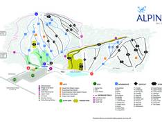 Trail map Alpine Ski Club – Collingwood