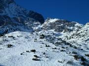 Freeride slope at Osterfelderkopf