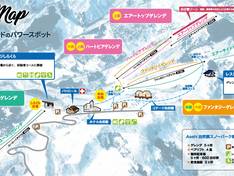 Trail map Asahi Shizen