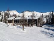 Accommodation in the middle of the ski resort
