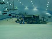 Upper part of the ski hall