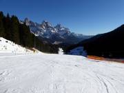 Easy valley run Bellaria to San Martino di Castrozza