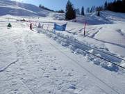 Practice lift in the Snuki Kinderland