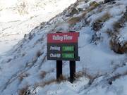 Information on the way to the ski resort of Cardrona