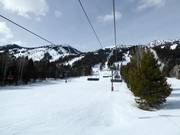 Easy slopes at Teton Village