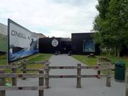 Ski hall entrance at Ice Mountain