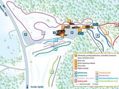 Trail map Reiņa trase – Kalnzaki
