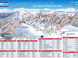 Trail map Campo Felice – Rocca di Cambio