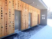 Sanitary facilities at the Loserfenster valley station