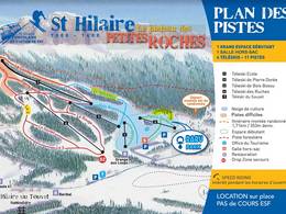 Trail map Saint Hilaire du Touvet