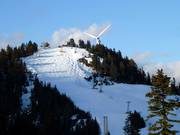 View of the Peak run