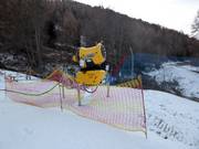 High-performance snow cannon in Aprica
