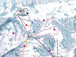 Trail map Brunni – Engelberg
