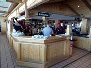 Self-service restaurant at Titlis