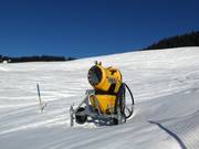 Snow cannon in Grasgehren