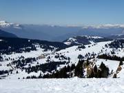 View from Costa d'Agra over the ski area