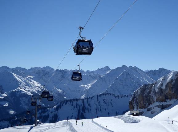 Ifenbahn II - 10pers. Gondola lift (monocable circulating ropeway)