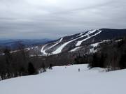 View of the slopes at the Superstar Express Quad