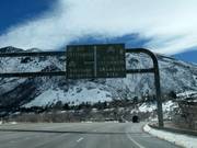 Junction into Big Cottonwood Canyon