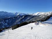 View over the ski area