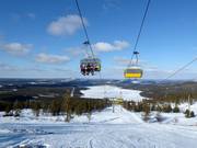 Pohjois Express - 4pers. High speed chairlift (detachable) with bubble