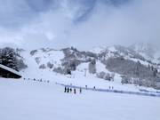 View over the ski area at the Wildcat Express