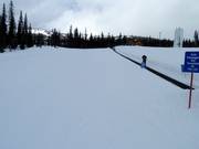 Beginner area in Happy Valley with conveyor belt