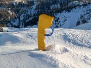 Almost all slopes are equipped with snow cannons.