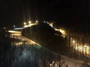 Night skiing