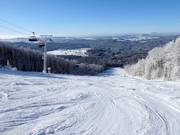 Intermediate slope at the Große Almberg chairlift