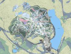 Trail map Whitecap Mountains