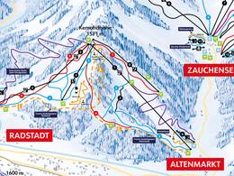 Trail map Radstadt/Altenmarkt