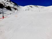 Intermediate slope Combe Armand at the lift of the same name