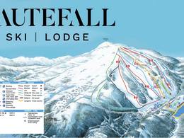 Trail map Gautefall