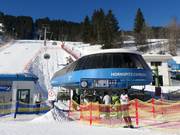 Hornspitz Express I - 4pers. High speed chairlift (detachable) with bubble