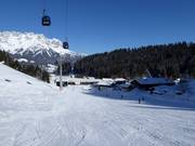Valley run to Ellmau to the Hartkaiserbahn