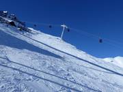 Ski route 15 Start Herrenabfahrt