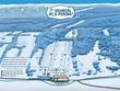 Trail map of the ski resort U Pekina – Zlaté Hory-Dolní Údolí