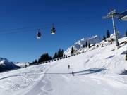 Mountain station Diasbahn (10-seater gondola lift)