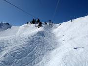 Open ski area at Laucherenstöckli