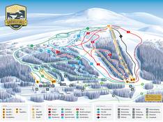 Trail map Grövelfjäll
