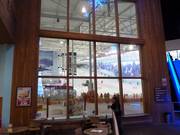 View inside the Chill Factore ski hall