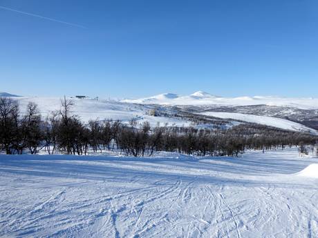Härjedalen: size of the ski resorts – Size Ramundberget