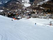 View of the accommodations at the Kaiserburg valley station in Bad Kleinkirchheim