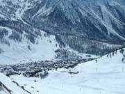 Montgenèvre is located between the slopes