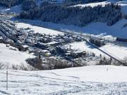 View of the Sillian district of Heinfels