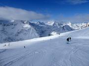 Beautiful panoramic view in the ski resort of Sportgastein