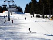 Flat but popular: Slope at Bremberg