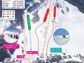 Trail map Mont Deus Hidakuraiyama Snow Park